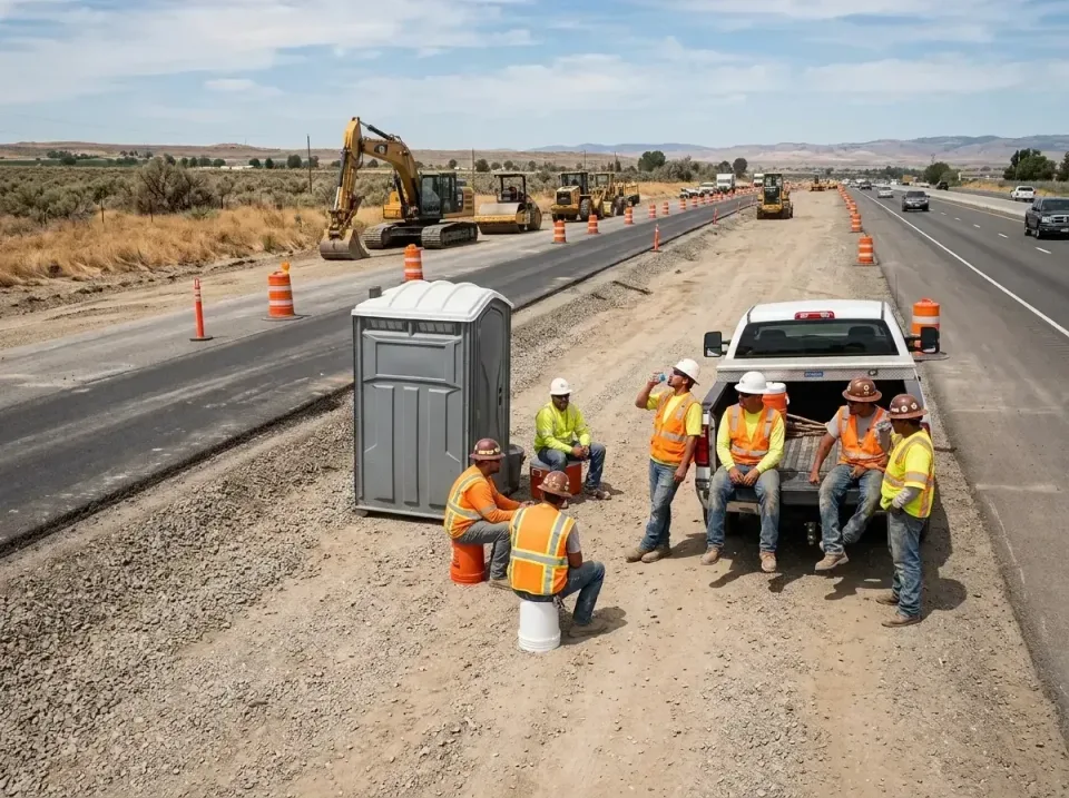 highway-road-construction-crew-007 — frequently asked questions, Porta Potty and Restroom Rentals in Iuka, MS